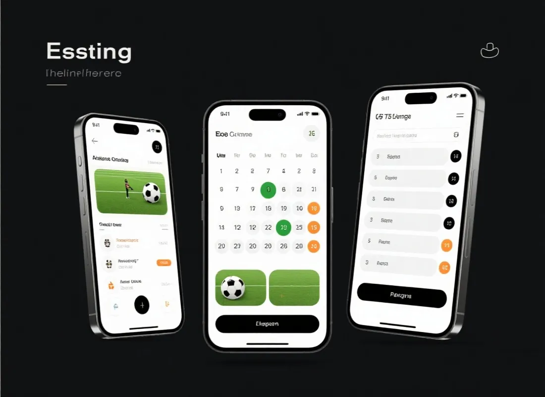 五大联赛App界面-赛程与直播