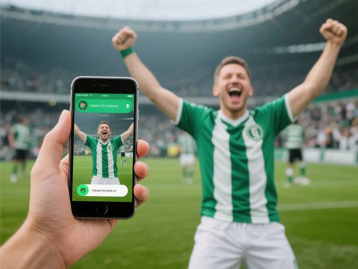 球迷使用五大联赛App